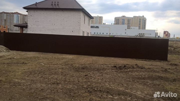 Установка заборов