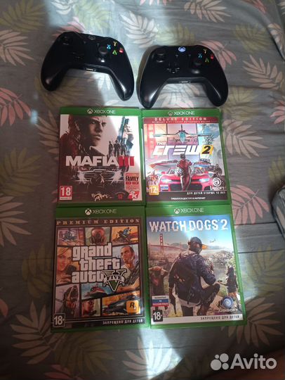 Xbox One x с телевизором