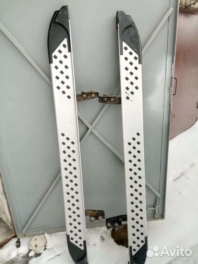 Пороги (оригинальные) на Hyundai Creta (новая)