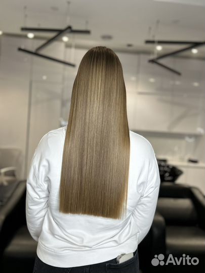 Модель на холодное восстановление волос