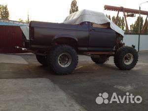 Ford Bronco 4.9 AT, 1993, битый, 100 000 км