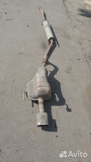 Труба выхлопная Opel Astra