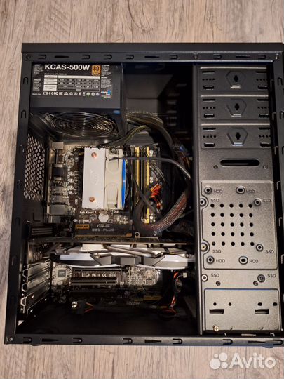 Игровой пк inteL (R) core TM i5 4570 3.20 ghz, Nvi