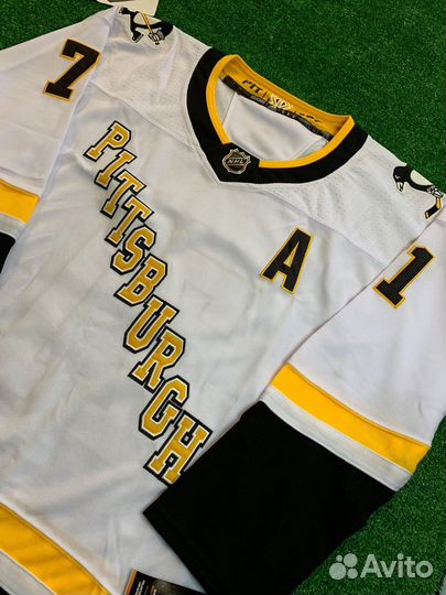 Хоккейный свитер Питтсбург Пингвинз 71 Малкин
