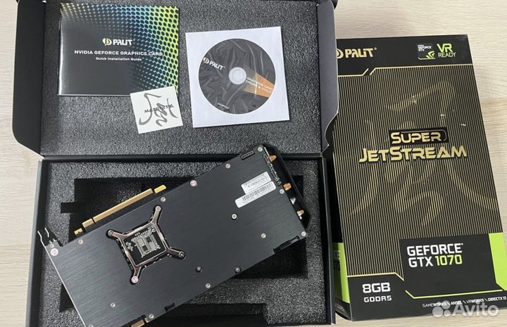 Видеокарта Gtx 1070 Palit Jetstream