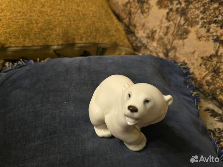 Статуэтка фарфор СССР мишка