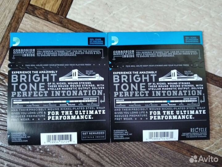 Струны D’Addario EXL110, EXL120