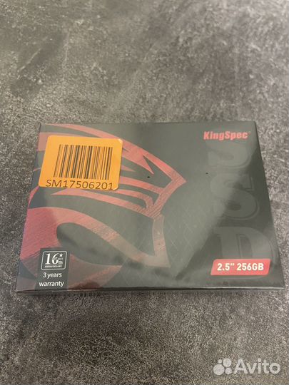 Ssd диск 256gb KingSpec Новый