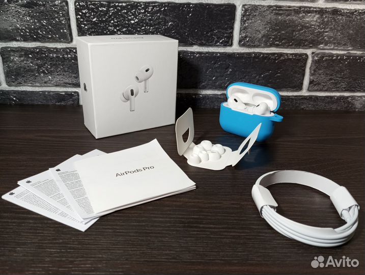 Беспроводные наушники Air Pro 2+чехол+зарядное