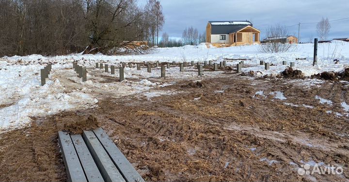 Сваи железобетонные (забивные)