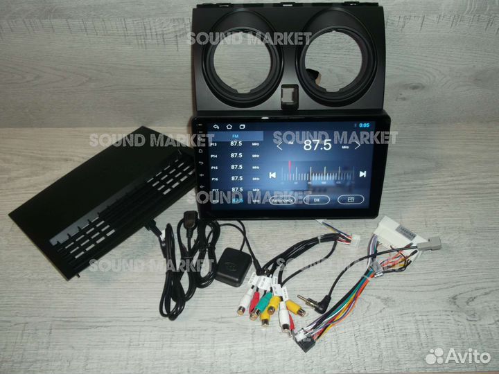Магнитола Nissan Qashqai j10 Android GPS WiFi