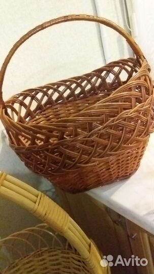 Корзина плетеная