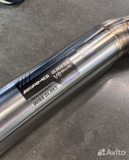 Даунпайпы GLS 63 AMG W166