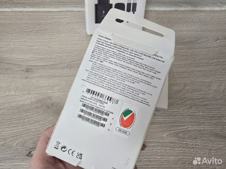 Блоки для зарядки Samsung