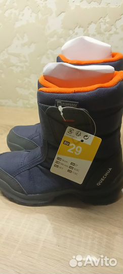 Новые сапоги Quechua, 17,5-18см (28размер)