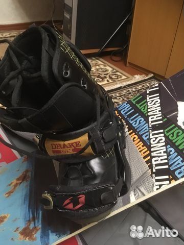 Сноуборд комплект мужской с чехлом