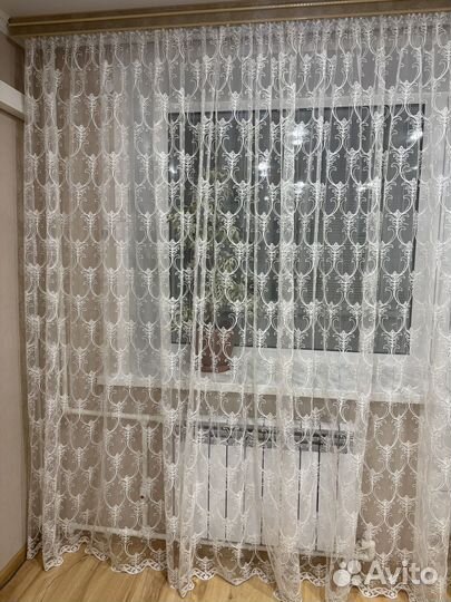 Тюлевая штора