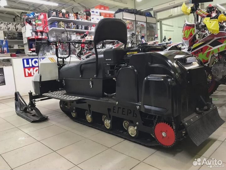 Мотобуксировщик Бурлак-М Егерь Centro L 15 л.с