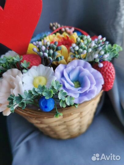 Букет из мыла