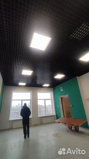 Потолок Армстронг монтаж