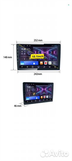 Магнитола Автомобильная сенсорная