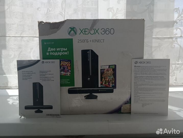 Xbox 360, 250gb+kinect