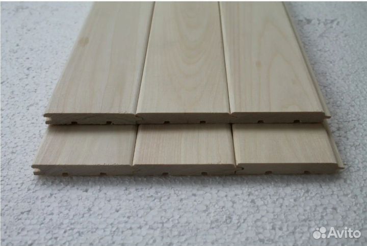 Вагонка из осины для бань / саун