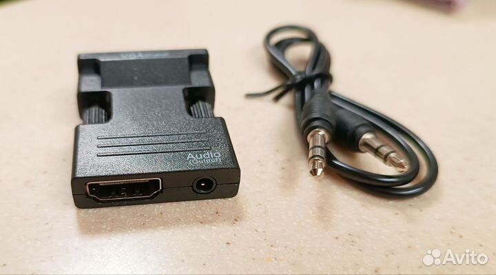 Переходник (адаптер) с hdmi на VGA (новый)
