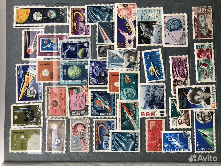 Коллекция марок СССР. Два альбома