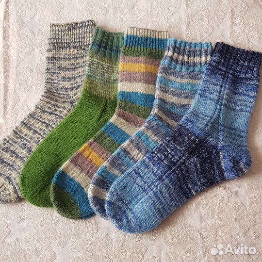 Носки вязаные ручной работы женские