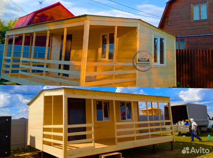 Вагончик бытовка жилая
