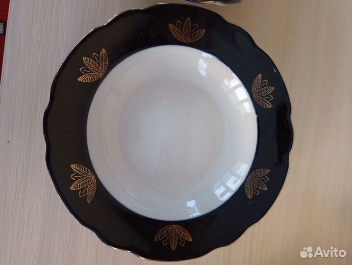 Тарелки глубокие cobalt СССР посуда СССР