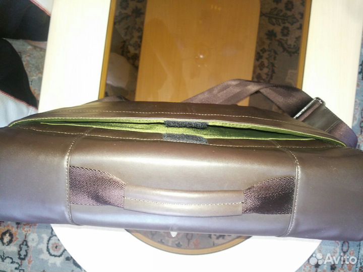 Абсолютно новый мужской кожаный портфель бизнес кл