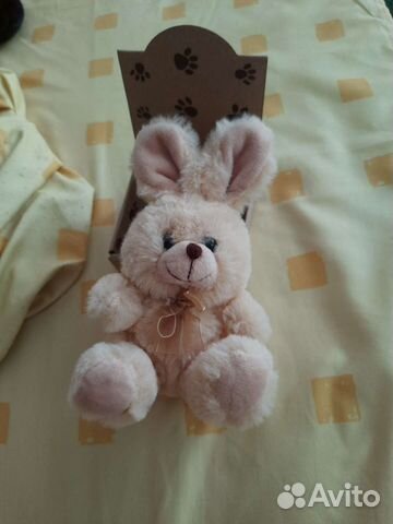 Мягкая игрушка зайчик