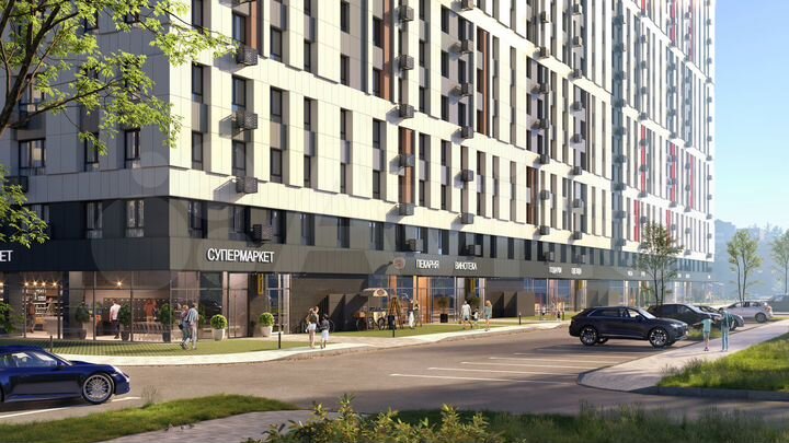 1-к. квартира, 47,1 м², 3/17 эт.