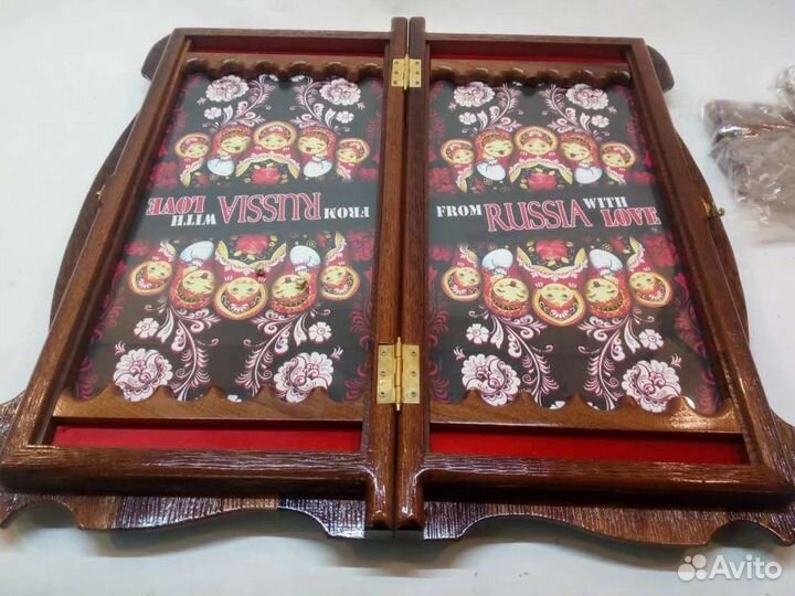 Шахматы классика дуб красное дерево