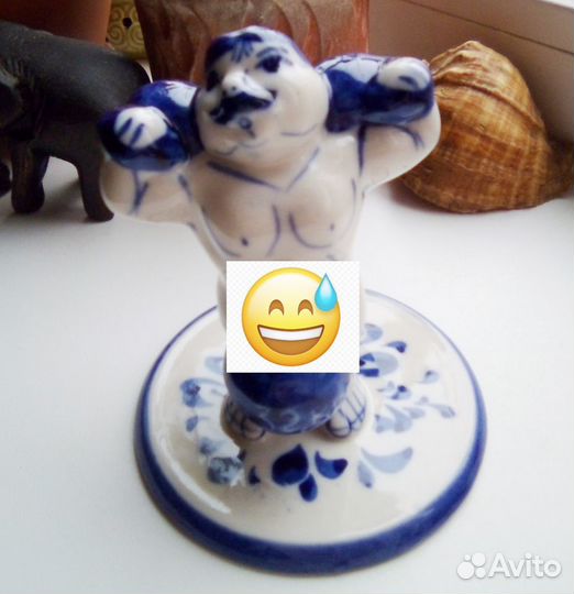 Статуэтка гжель 18+