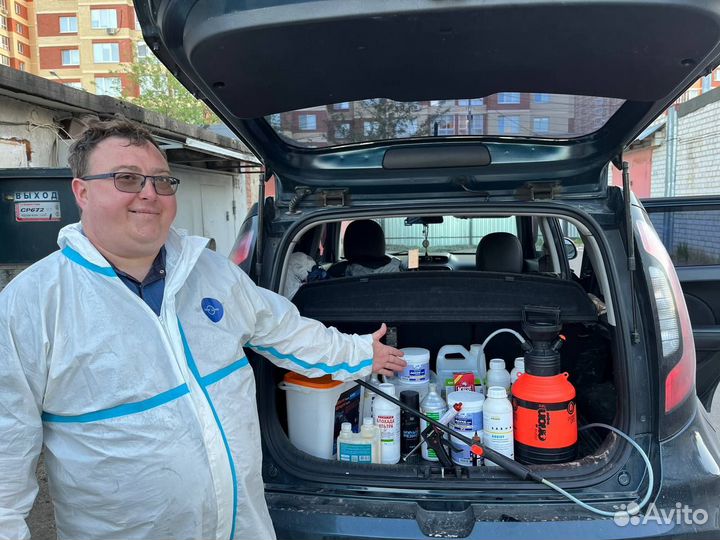 Уничтожение тараканов Травля клопов Дезинсекция