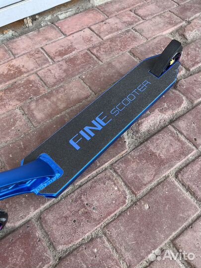 Трюковой самокат Hic синий