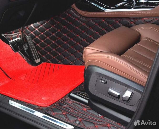 3D Коврики Audi Салон Багажник из Экокожи