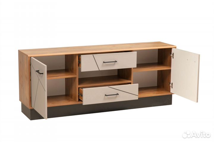 Тумба для тв 160 см грей (серый)