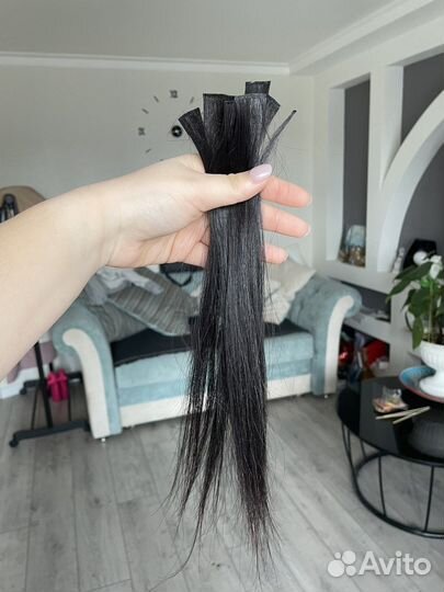 Нарощенные волосы 43 44 45 см