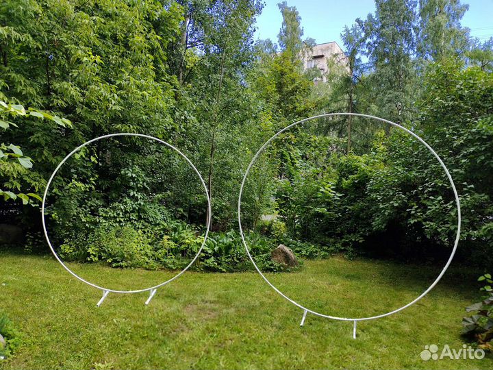 Свадебная арка (кольца) в аренду