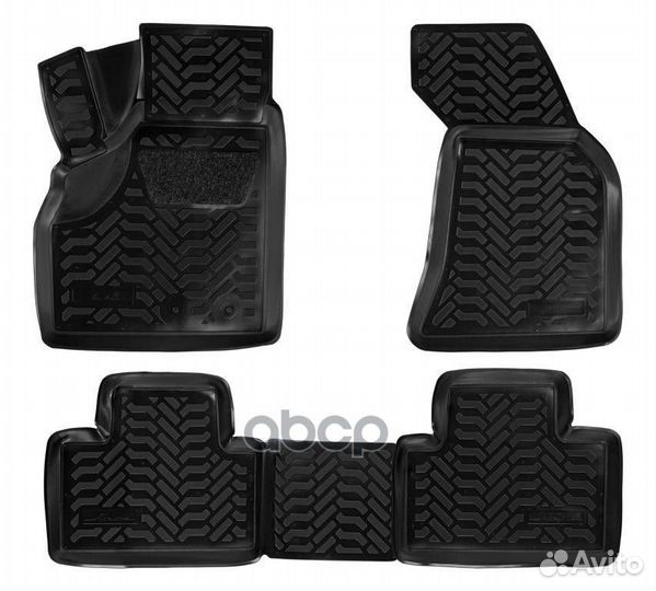 Ковры в салон 3D LADA Priora 07- компл. 4 шт