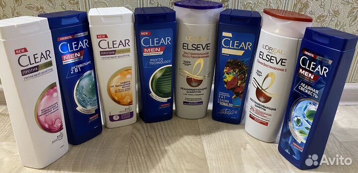 Шампунь для волос elseve и clear