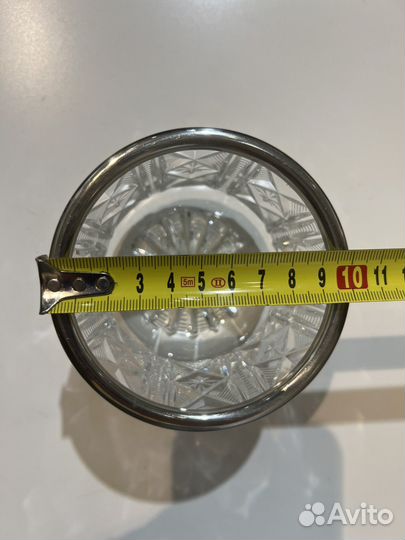 Конфетница хрусталь СССР