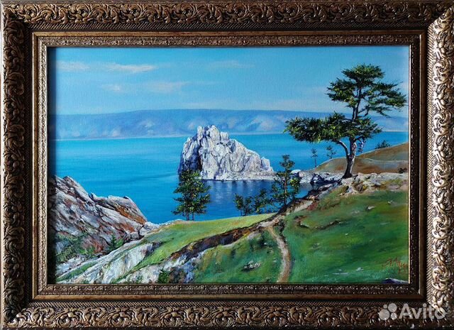 Картина маслом на холсте 