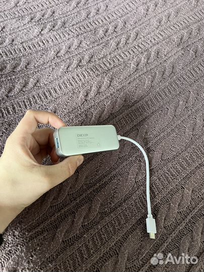 Адаптер переходник usb c на 4 USB