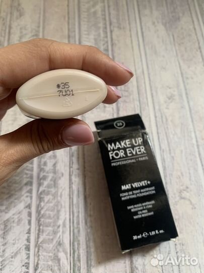 Крем тональный make up for ever новый