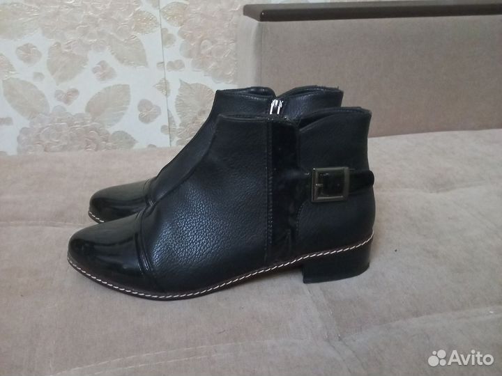 Ботильоны натуральная кожа 39